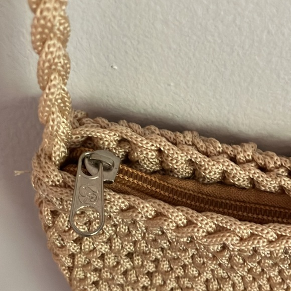 Boho macrame crossbody small purse ideal for phone, wallet & other essentials - Picture 6 of 12